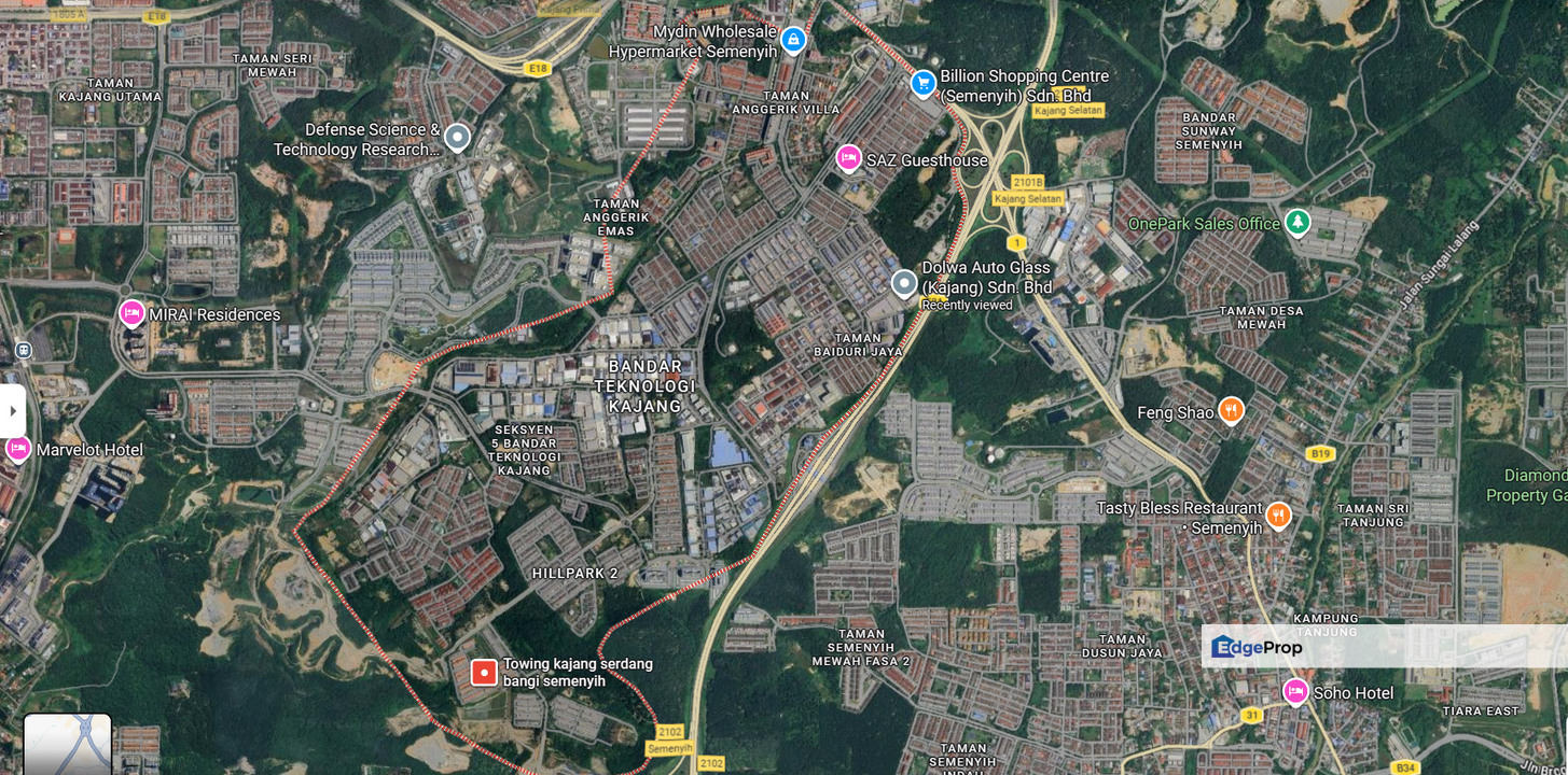 Semenyih Bandar Teknologi Kajang 6 Acres Land Industrial Zone Jalan Semenyih Beside Highway for Sale, Selangor, Semenyih