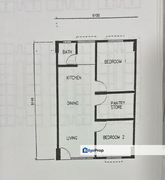 Ampang Taman Pandan Cahaya Flat Pandan Indah 658sqft High Floor for Sale, Selangor, Pandan Indah