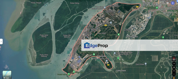 Port Klang Pulau Indah Factory 65,000sf Build Up 3 Acres Industrial Land Freezone, Selangor, Port Klang