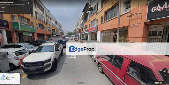 Setapak Taman Megan Setapak Roi 4.5% 4 Storey Shop-Office Taman Sri Rampai, Kuala Lumpur, Setapak