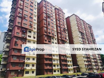CORNER UNIT PANGSAPURI CEMARA CHERAS KL FOR SALE, Kuala Lumpur, Cheras