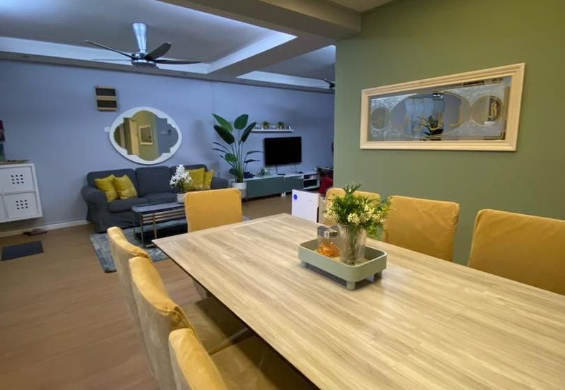 RENOVATED, SELL WITH PARTLY FURNISHED The Chancellor Condominium Taman Kosas 68000 Ampang