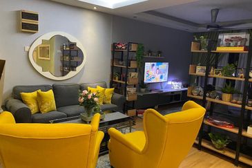 RENOVATED, SELL WITH PARTLY FURNISHED The Chancellor Condominium Taman Kosas 68000 Ampang