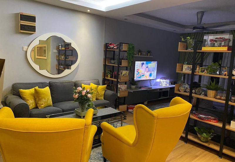 RENOVATED, SELL WITH PARTLY FURNISHED The Chancellor Condominium Taman Kosas 68000 Ampang