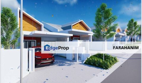 Keruing Bayu Single Storey Terrace House New Development Full House, Selangor, Bangi