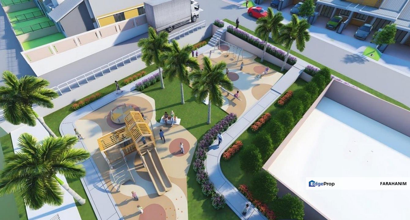 Keruing Bayu Single Storey Terrace House New Development Full House, Selangor, Bangi