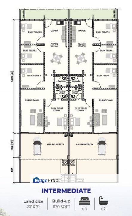 NEW TERRACE TAMAN DORANI SEJAHTERA, SUNGAI BESAR., Selangor, Sungai Besar