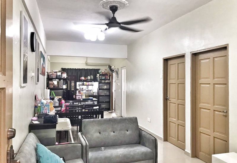 Full Loan Low Level Flat Taman Kajang Mewah 