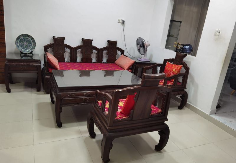 Corner Lot Anggerik Tainia Kota Kemuning 2 Storey Terrace Huge Side Land Renovated Extended For Sale