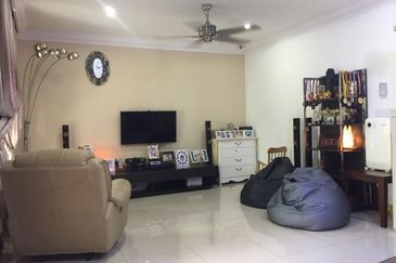 Freehold Cyprus 2.5 Storey USJ Heights Subang Jaya Superlink Terrace Renovated Fully Furnished For Sale 