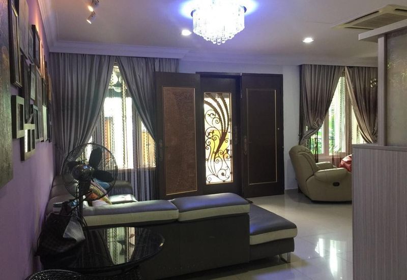 Freehold Cyprus 2.5 Storey USJ Heights Subang Jaya Superlink Terrace Renovated Fully Furnished For Sale 