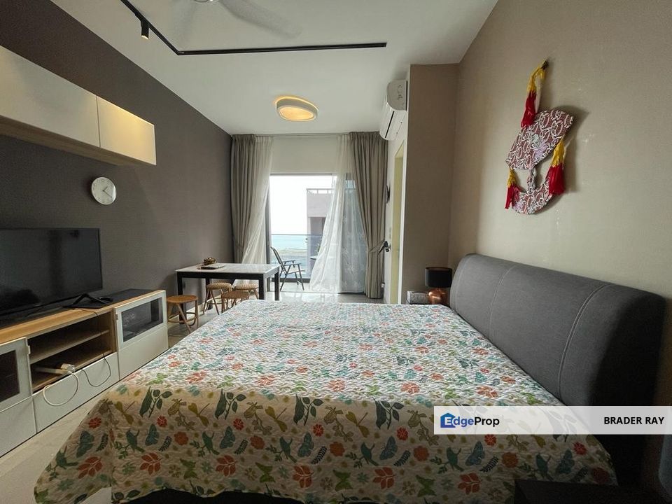 Bello Suite Studio Imperio Residence Hatten City Melaka Raya Melaka Fully Furnished Facing Sea & Pool For Sale, Melaka, Melaka Raya