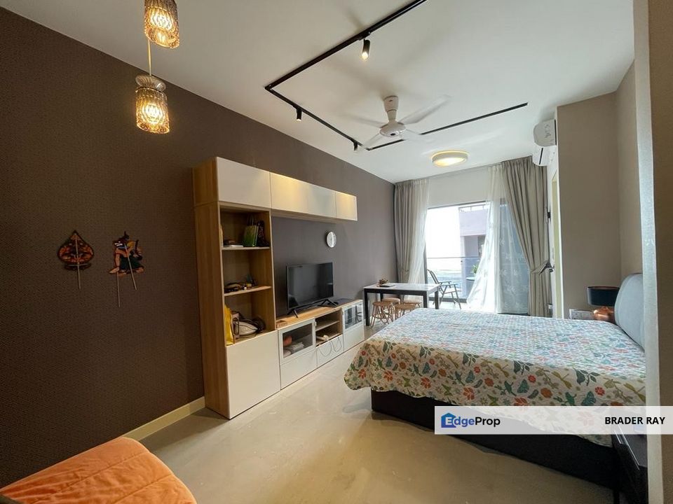 Bello Suite Studio Imperio Residence Hatten City Melaka Raya Melaka Fully Furnished Facing Sea & Pool For Sale, Melaka, Melaka Raya