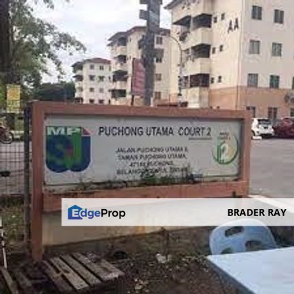 Puchong Utama Court 2 Freehold Taman Puchong Utama For Sale, Selangor, Puchong