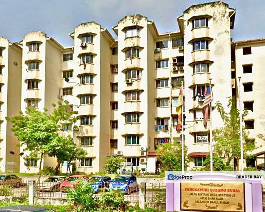 MURAH Apartment Subang Suria Seksyen U5 Shah Alam FOR SALE, Selangor, Shah Alam