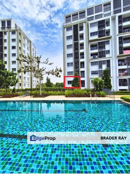 RADIA RESIDENCES CORNER Basic Unoccupied Unit 879 sqft Bukit Jelutong Seksyen U8 Shah Alam Selangor FOR SALE, Selangor, Bukit Jelutong
