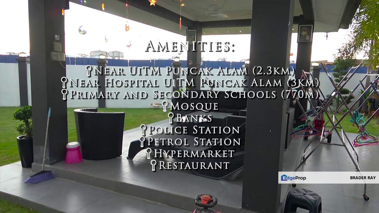 SAUJANA PERDANA 2-Storey Terrace CORNER LOT Fully Furnished near UiTM Sg Buloh Selangor FOR RENT, Selangor, Sungai Buloh