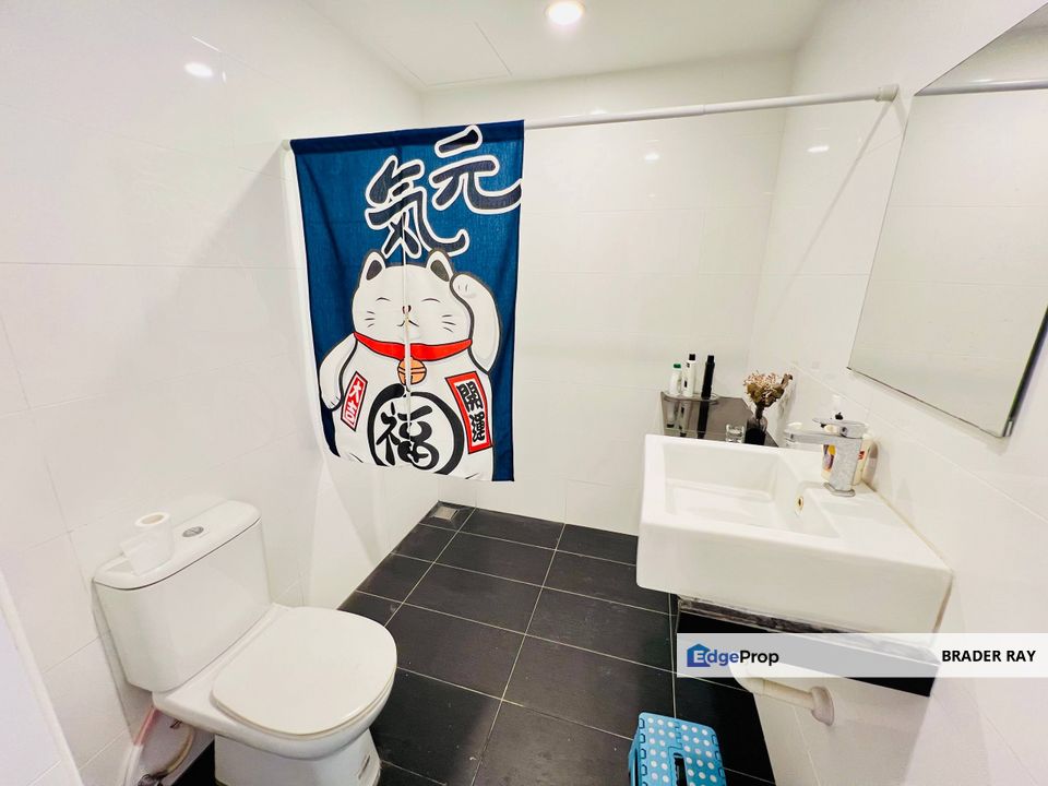 FULLY FURNISHED! Suria Jelutong Bukit Jelutong FREEHOLD Condo – 3R2B + 2 Parking | RM450K (NEGO), Selangor, Bukit Jelutong