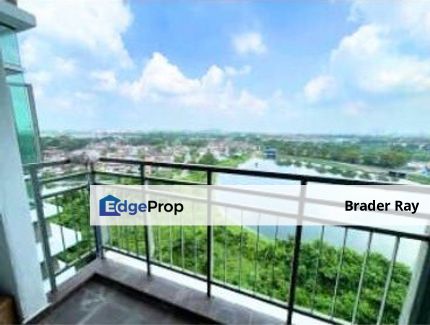 Nice Balcony Lake View Pangsapuri Damai Seksyen 25 Shah Alam For Sale, Selangor, Shah Alam