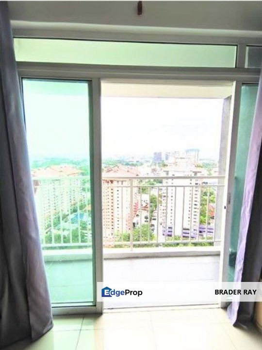 Condo Shah Alam High Floor Ada Balcony + 2 Parking Freehold 460k Jer , Selangor, Shah Alam