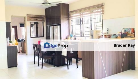FREEHOLD End Lot Pentas 4 Alam Impian Double Storey Terrace Seksyen 35 Shah Alam Facing Playground For Sale , Selangor, Shah Alam