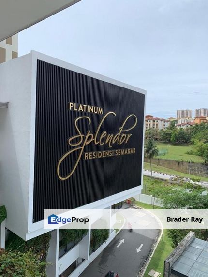 BASIC Unit Platinum Splendor Residence Kuala Lumpur BIG 1,065 sqft KLCC view For Sale, Kuala Lumpur, Keramat