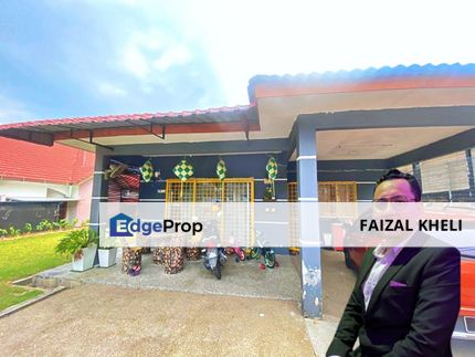 EXTRA LAND!!! 1 Storey Bungalow Taman Kota Perdana, Bandar Putra Permai, Seri Kembangan, Selangor, Seri Kembangan