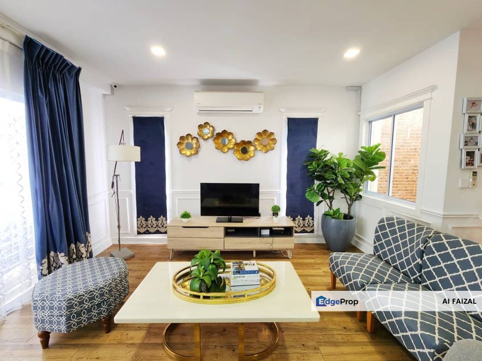 RENOVATED | Furnished Double Storey Terrace Superlink End Lot, The Clovers Homes Laman Semanggi Semenyih, Selangor, Semenyih