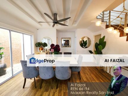 RENOVATED | Furnished Double Storey Terrace Superlink End Lot, The Clovers Homes Laman Semanggi Semenyih, Selangor, Semenyih
