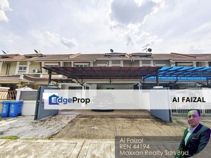 (FACING OPEN | EXTENDED) 2 Storey Superlink  Sunway Kayangan  U9 Shah Alam, Selangor, Shah Alam