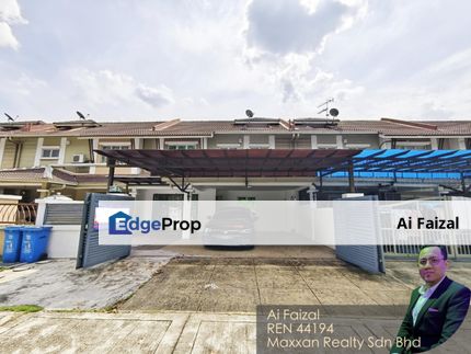 (FACING OPEN | EXTENDED) 2 Storey Superlink  Sunway Kayangan  U9 Shah Alam, Selangor, Shah Alam