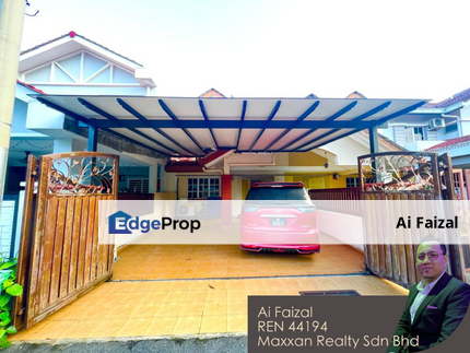 Facing Open Double Storey @ Seksyen 3 Bandar Baru Bangi, Selangor, Bangi