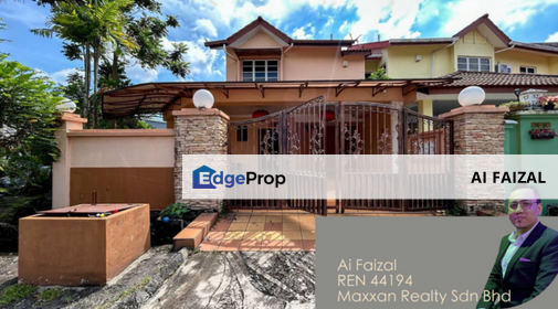 Facing Open Double Storey Semi-D Suakasih Bandar Tun Hussein Onn, Selangor, Cheras