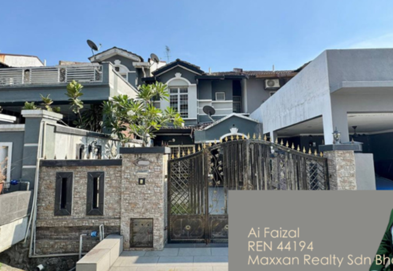 Gated & Guarded Double Storey Terrace @ PUJ 6 Puncak Jalil Selangor