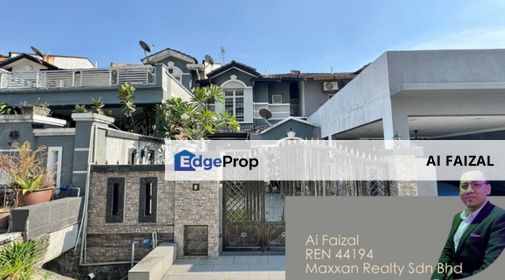 Gated & Guarded Double Storey Terrace @ PUJ 6 Puncak Jalil Selangor, Selangor, Puncak Jalil