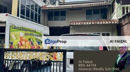 (FACING SURAU) DOUBLE STOREY AU2A KERAMAT UNTUK DIJUAL, Kuala Lumpur, Keramat