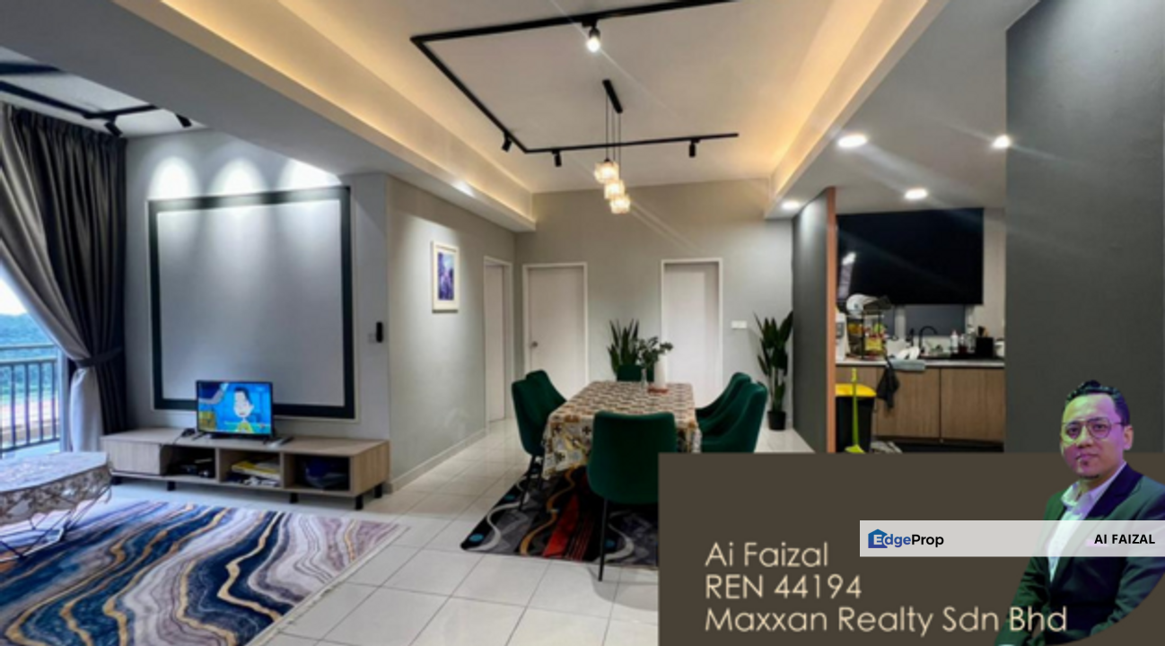 Facing Open & Renovated Residensi Adelia 2 @ Bangi Avenue, Bangi, Selangor , Selangor, Bangi