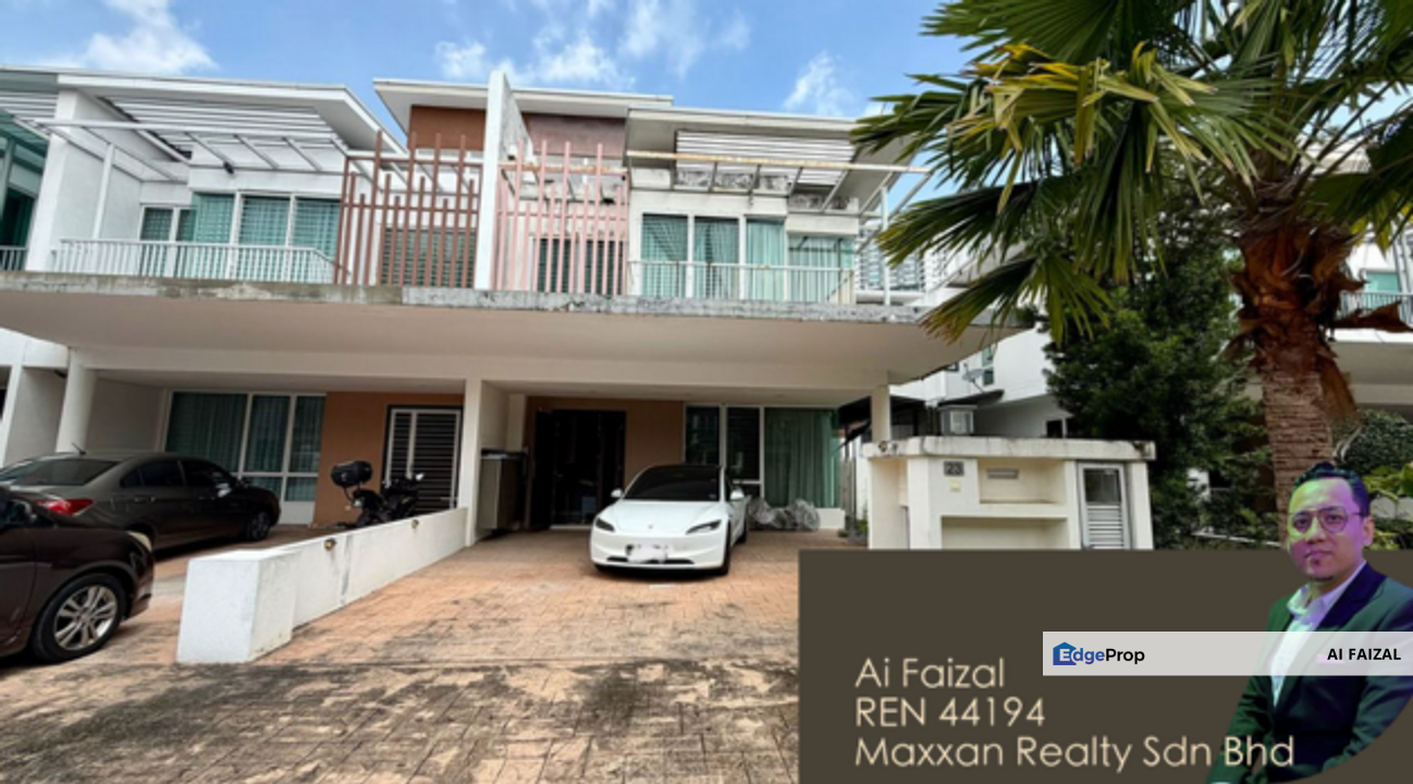 End Lot Double Storey Superlink Cassia Garden Residence Cyberjaya, Selangor, Cyberjaya