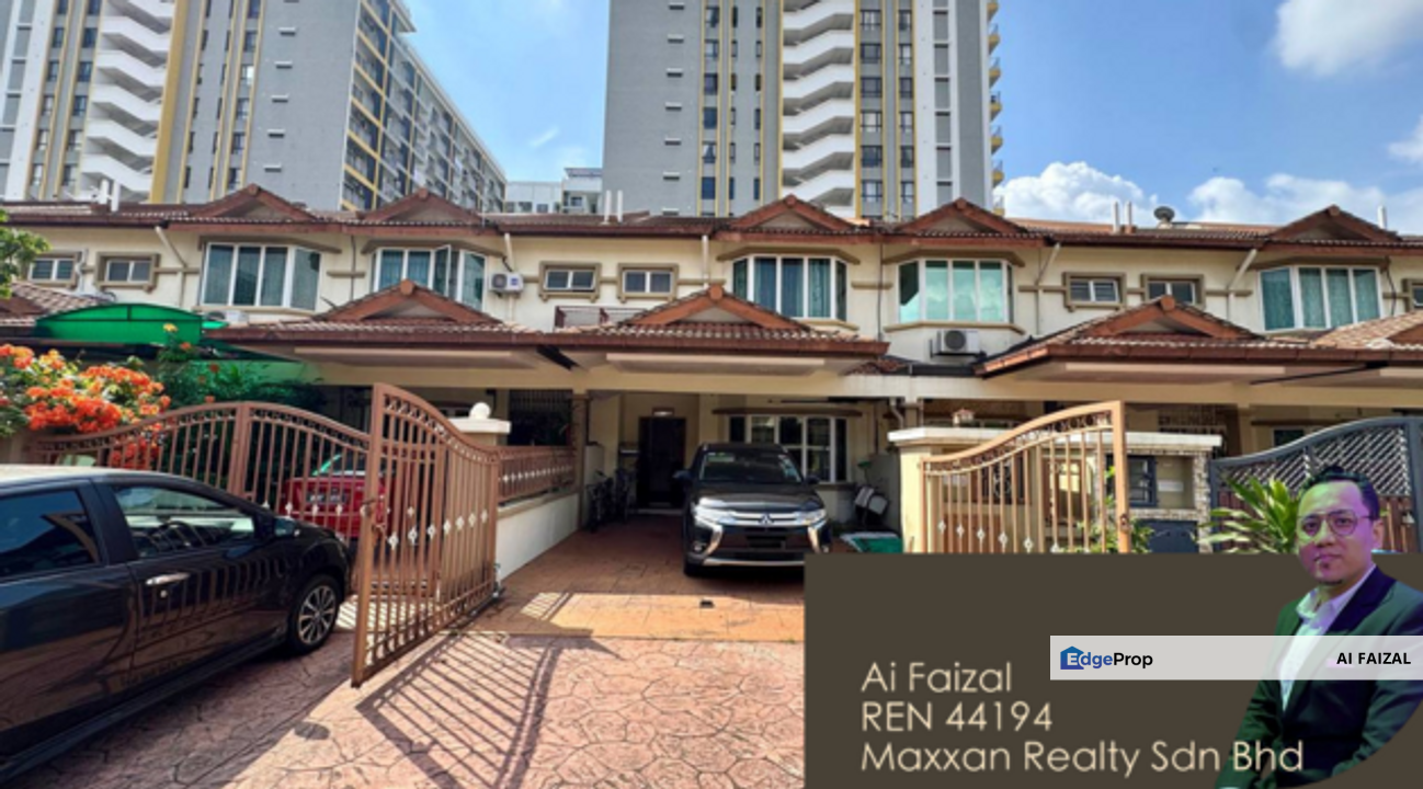 Gated & Guarded Double Storey Terrace Subang Galaxy  U5, Shah Alam, Selangor, Shah Alam