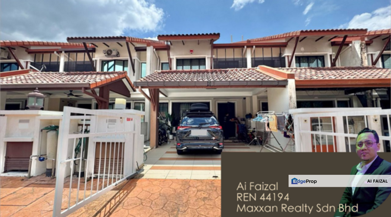 Gated and Guarded Double Storey Terrace House Setia Alam Sari - Ilham 2, Selangor, Bangi