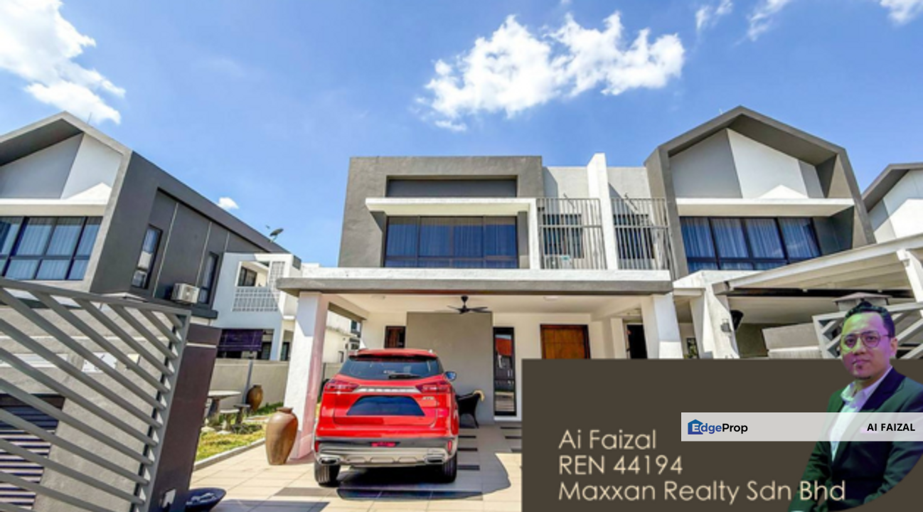 Double Storey Semi-D Cluster Casablanca 1, Alam Impian, Selangor, Shah Alam