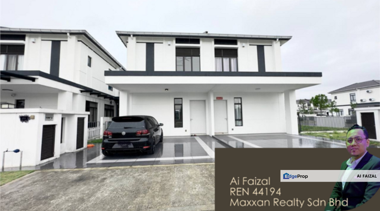 Facing Open Double Storey Terraced Regent Garden, Eco Grandeur, Puncak Alam , Selangor, Bandar Puncak Alam
