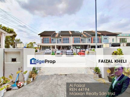 (FULLY EXTEND |CANTIK )  Double Storey House Nahara, Bandar Bukit Raja Klang, Selangor, Klang