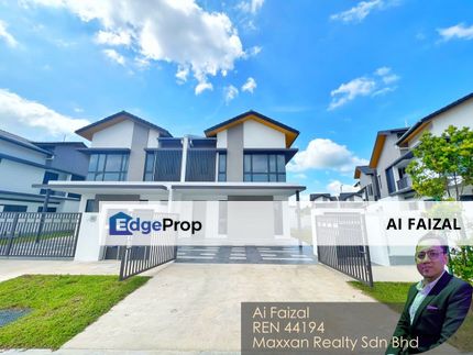 Below MV | BRAND New UNIT!!! 2 STOREY SEMI-D VERNA | GARDEN CLUSTER @ SERENE HEIGHTS, Selangor, Semenyih