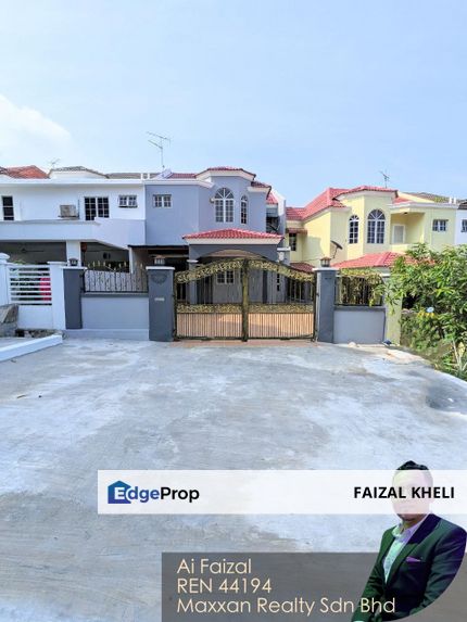 [FULLY REFURBISHED | RENOVATED | WALKING DISTANCE TO MASJID]  DOUBLE STOREY TERRACE HOUSE TAMAN BUKIT KAJANG BARU, KAJANG, Selangor, Kajang