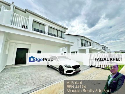 Backyard Facing Lake | Double Storey SEMI D Sejati Lakeside Cyberjaya Phase 3, Selangor, Cyberjaya