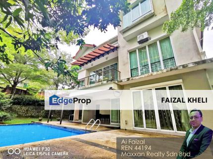 3 Storey Classic Bungalow Surrounded by Greens and Fresh Air. [Fully Furnished]  Teratai Villas, Kayangan Heights, Shah Alam, Selangor, Shah Alam