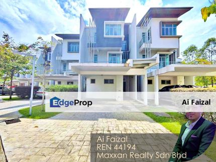 [LUXURIOUS | PARTLY FURNISH] 3 Storey SuperLink Schumann Symphony Hills Cyberjaya , Selangor, Cyberjaya