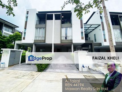 Partly Furnished | 3 Storey Townhouse Ridgefield Residence,  Tropicana Heights, Kajang, Selangor, Kajang