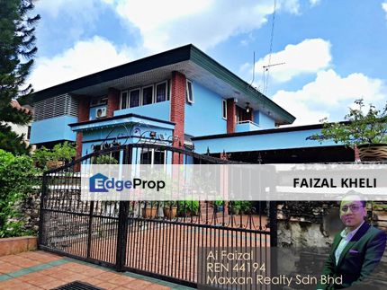 2 Storey Bungalow Partially Furnished for Sale in Seksyen 2 Shah Alam, Selangor, Shah Alam